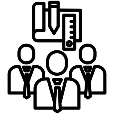 iş konsepti vektör illüstrasyonu basit sanat 