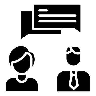 iş konsepti vektör illüstrasyonu basit sanat 