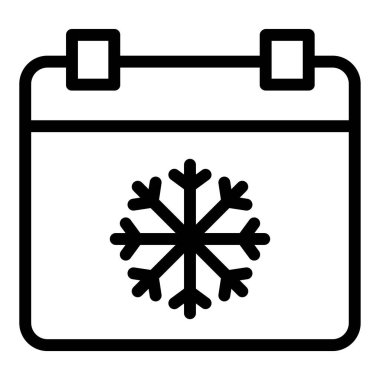 Takvim. Web simgesi basit illüstrasyon