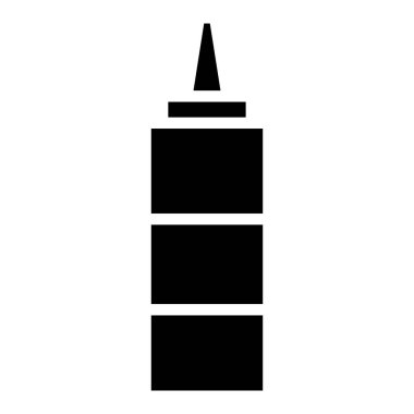 bina simgesi, vektör illüstrasyonu