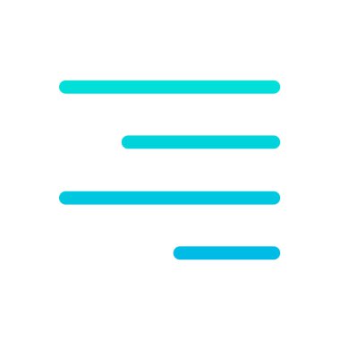 Metin basit simge, vektör illüstrasyonuName