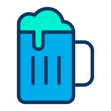 bira içmek web vektör simgesi