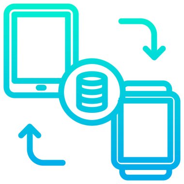 dizüstü bilgisayar simgesi, vektör illüstrasyonu