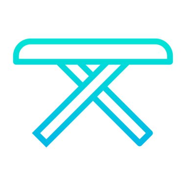 Sandalye. Web simgesi basit illüstrasyon