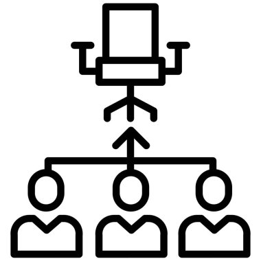 Açık konum minimalist vektör simgesi beyaz üzerinde izole
