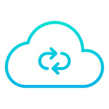 Bulut hesaplama. Web simgesi