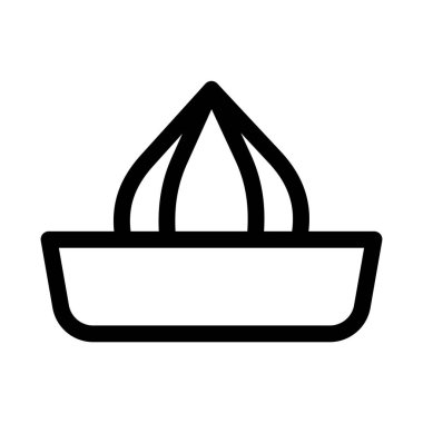 sıkacağı simge vektör çizim