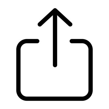 Basit simge, vektör illüstrasyonu yükleniyor