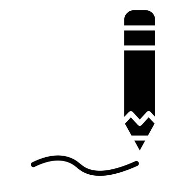 sanat kalemi. Web simgesi, vektör basit illüstrasyon