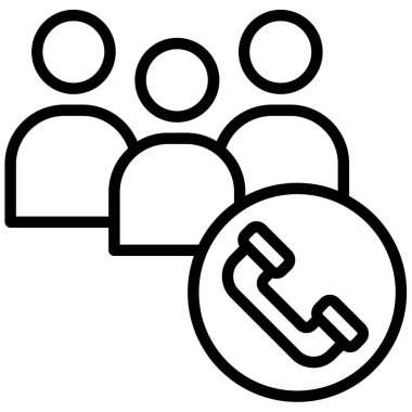 Müşteri desteği vektör simgesi