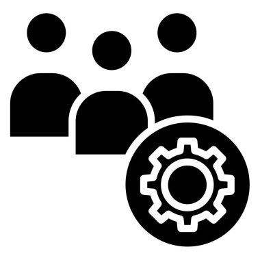 Basit kullanıcı arayüzü simgesi, vektör illüstrasyonu