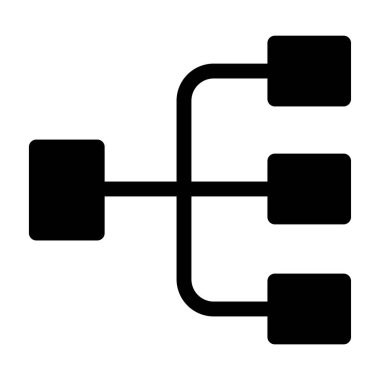 ağ bağlantısı. Basit resimleme