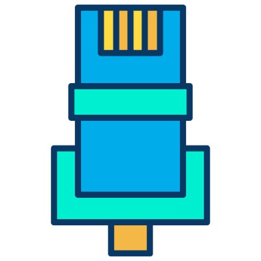 mikrofon simgesi, vektör illüstrasyonu