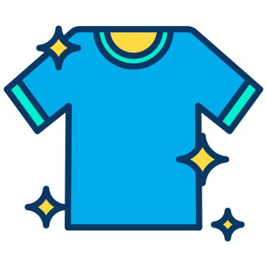 Kumaş. Web simgesi basit illüstrasyon