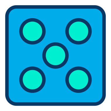 Oyun kolu. Web simgesi basit tasarım