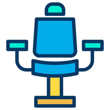 Beyaz üzerinde izole edilmiş minimalist vektör simgesi