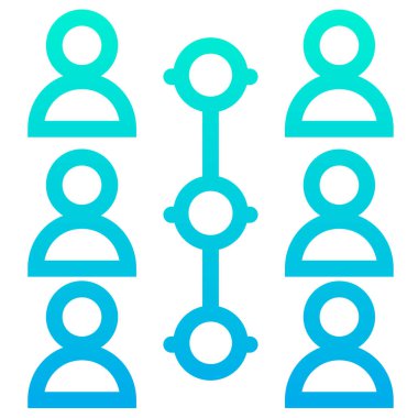 Basit kullanıcı arayüzü simgesi, vektör illüstrasyonu