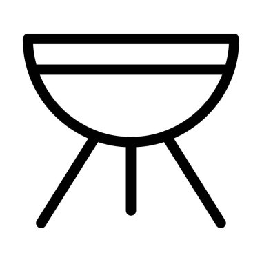 Barbekü ızgarası. Basit tasarım