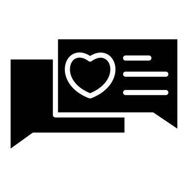 Sohbet kavramı basit sanat vektörü illüstrasyonu 