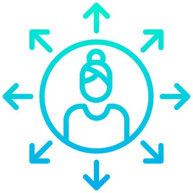 kullanıcı. Web simgesi basit illüstrasyon