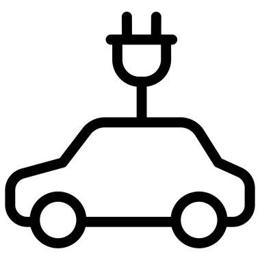 - Araba. Web simgesi basit illüstrasyon