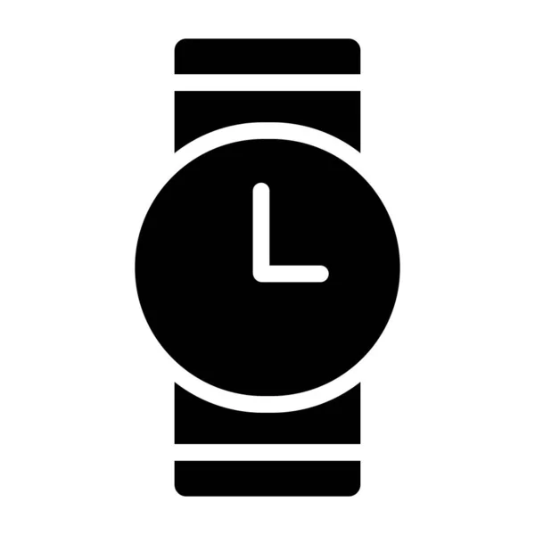 Egyszerű Smartwatch Ikon Vektor Illusztráció — Stock Vector