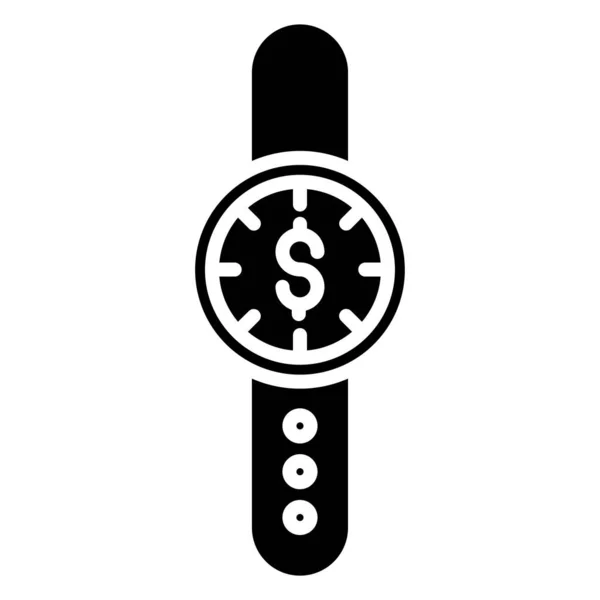 Einfaches Smartwatch Symbol Vektorillustration — Stockvektor