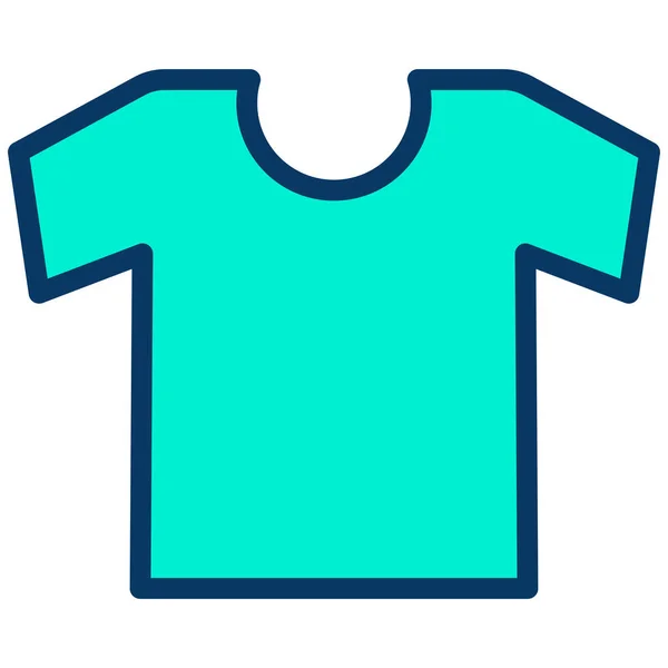 Camiseta Icono Simple Ilustración Vectorial — Vector de stock