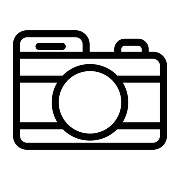 Camera Web Icon Simple Illustration — Stock Vector