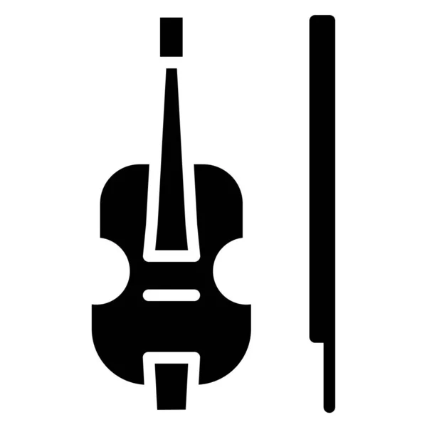 バイオリンだ Webアイコンシンプルなイラスト — ストックベクタ
