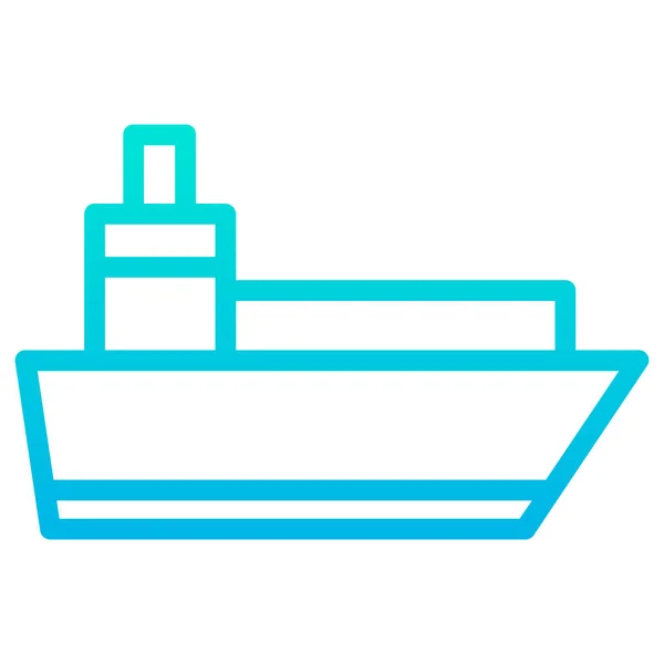 Transporte Barcos Ilustración Vectorial — Vector de stock