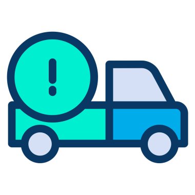 dağıtım kavramı basit sanat vektörü illüstrasyonu 