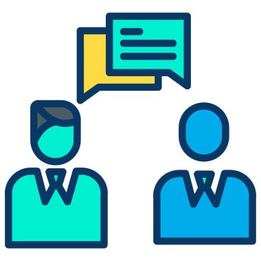 iş konsepti vektör illüstrasyonu basit sanat 