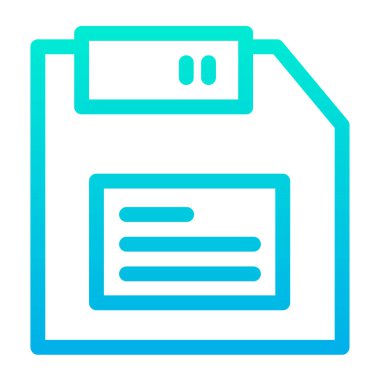 dosya biçimi simgesi, vektör illüstrasyonu