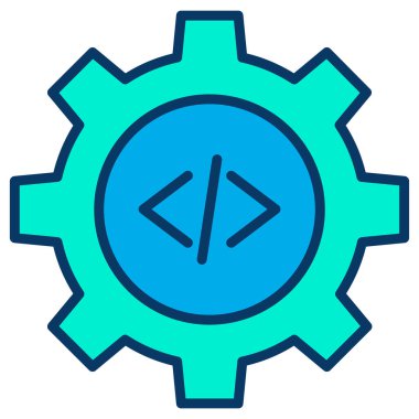 Web simgesi ayarlama, illüstrasyon vektör