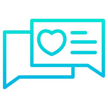 Sohbet kavramı basit sanat vektörü illüstrasyonu 