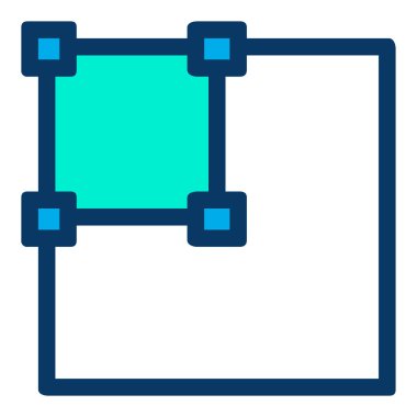 Metin basit simge, vektör illüstrasyonuName