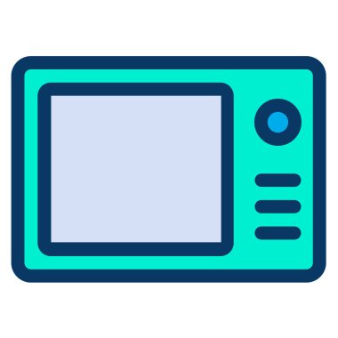 Fırın. Web simgesi basit illüstrasyon