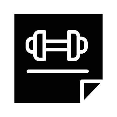 Yapışkan simgesinin vektör illüstrasyonu