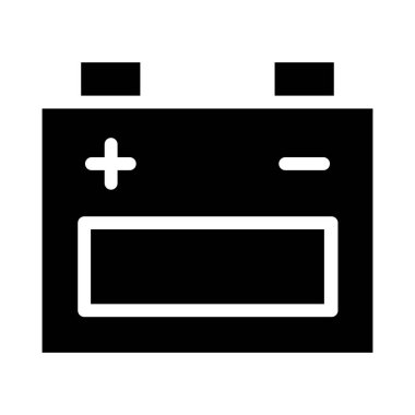 pil simgesi, vektör illüstrasyonu