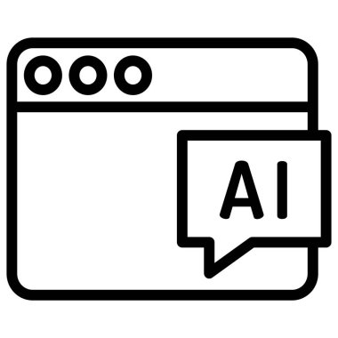 Gelişim için web tasarım simgesi. vektör illüstrasyonu