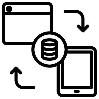 İnternetten alışveriş. Web simgesi