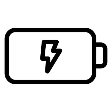 Pil. Web simgesi basit illüstrasyon