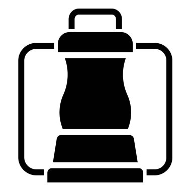 lamba basit simgesi, vektör çizim