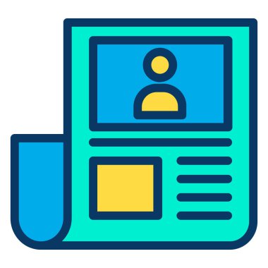 işletme ve eğitim çizgisi vektör simgesi.