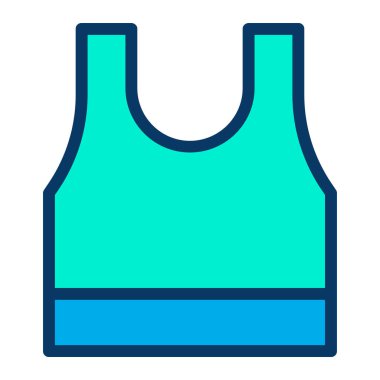 Kumaş. Web simgesi basit illüstrasyon