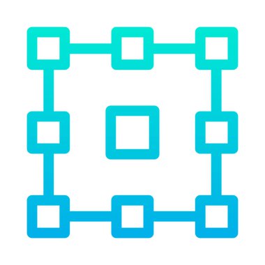 Beyaz arkaplanda basit vektör simgesini dönüştür