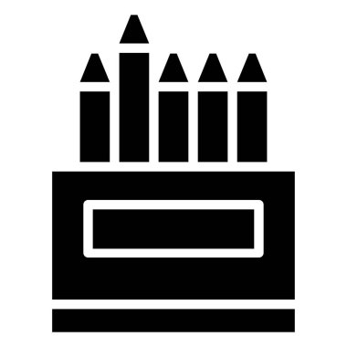 Okul. Web simgesi basit illüstrasyon