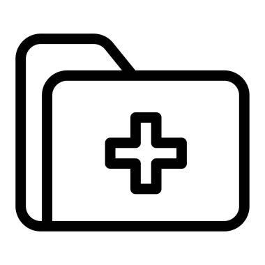 Dosya. Web simgesi basit illüstrasyon 