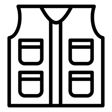 Kıyafetler. Web simgesi basit illüstrasyon